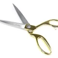 BUĞZ Profesyonel Terzi Makası - Altın Saplı Makas Büyük Boy