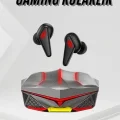 BUĞZ Profesyonel TWS Işıklı Kablosuz Bluetooth Kulaklık Oyuncu Kulaklığı - BUĞZ