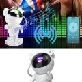 BUĞZ Projeksiyon Astronot Lamba Speaker Sevimli Astronot Bluetooth Hoparlör