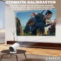 BUĞZ Projeksiyon Cihazı - Renk: Beyaz, Çözünürlük Teknolojisi: HD, Çözünürlük: 1280 x 720