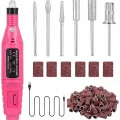  Protez Tırnak Ayak Nasır Ve Tırnak Mantar Makinesi Elektrikli 12v Tırnak Törpü Seti
