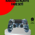 BUĞZ PS4 Kablosuz Oyun Kolu Gecikmesiz Bağlantılı Ergonomik Tasarımlı