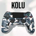  PS4 Oyun Kolu Kamuflaj Desenli Joystick