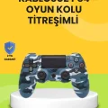 BUĞZ PS4 Uyumlu Kablosuz Oyun Kolu Ergonomik Çift Titreşimli