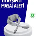  PU Deri Taşınabilir Masaj Aleti | Çok Bölgeli Kullanım