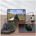 BUĞZ Pubg Mobil Oyun Kiti 5in1 Bt5.3 Klavye Mouse Dönüştürücü Seti Pugb Seti