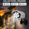 BUĞZ PVC+PC Malzemeli, 2si 1 Arada Güvenlik Lambası – Ayarlanabilir Başlık ve Panel Açısı