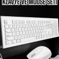 Q Klavye Klavye ve Mouse Seti USB Girişli Kablosuz