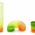 BUĞZ Rainbow Gökkuşağı Stres Yayı - Kutulu Küçük Boy Plastik Slinky Oyuncak Alk4004