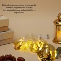 BUĞZ Ramazan Ay Işığı Secde Eden Adam Silüetli LED Peri Işığı