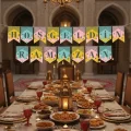 BUĞZ Ramazan Renkli Banner Süs - Hoşgeldin Ramazan