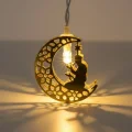 BUĞZ Ramazan Temalı Ay İçinde Secde Eden Adam LED Peri Işığı - BUĞZ