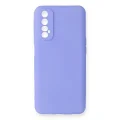 BUĞZ Realme 7 Kılıf First Silikon - Lila