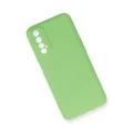 BUĞZ Realme 7 Kılıf First Silikon - Yeşil