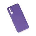 BUĞZ Realme 7 Kılıf Nano İçi Kadife Silikon - Mor
