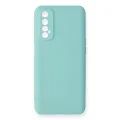 BUĞZ Realme 7 Kılıf Nano İçi Kadife Silikon - Turkuaz