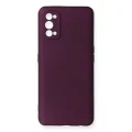 BUĞZ Realme 7 Pro Kılıf First Silikon - Mürdüm