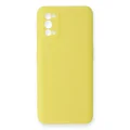 BUĞZ Realme 7 Pro Kılıf Nano İçi Kadife Silikon - Sarı