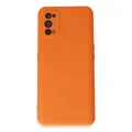 BUĞZ Realme 7 Pro Kılıf Nano İçi Kadife Silikon - Turuncu