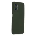 BUĞZ Realme 9i 4g Kılıf Nano İçi Kadife Silikon - Koyu Yeşil