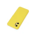 BUĞZ Realme 9i 4g Kılıf Nano İçi Kadife Silikon - Sarı