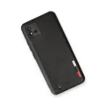 BUĞZ Realme C11 2021 Kılıf Loop Deri Silikon - Siyah