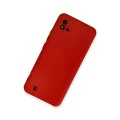 BUĞZ Realme C11 2021 Kılıf Nano İçi Kadife Silikon - Kırmızı