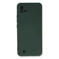 BUĞZ Realme C11 2021 Kılıf Nano İçi Kadife Silikon - Koyu Yeşil