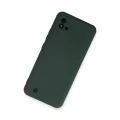 BUĞZ Realme C11 2021 Kılıf Nano İçi Kadife Silikon - Koyu Yeşil