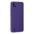 BUĞZ Realme C11 2021 Kılıf Nano İçi Kadife Silikon - Mor