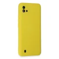 BUĞZ Realme C11 2021 Kılıf Nano İçi Kadife Silikon - Sarı