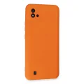 BUĞZ Realme C11 2021 Kılıf Nano İçi Kadife Silikon - Turuncu