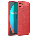 BUĞZ Realme C11 Kılıf Auto Focus Kapak - Kırmızı