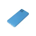 BUĞZ Realme C11 Kılıf Nano İçi Kadife Silikon - Mavi