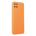 BUĞZ Realme C11 Kılıf Nano İçi Kadife Silikon - Turuncu