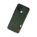 BUĞZ Realme C21 Kılıf Loop Deri Silikon - Yeşil