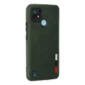 BUĞZ Realme C21 Kılıf Loop Deri Silikon - Yeşil