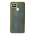 BUĞZ Realme C21 Kılıf Montreal Silikon Kapak - Açık Yeşil