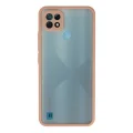 BUĞZ Realme C21 Kılıf Montreal Silikon Kapak - Pembe