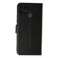 BUĞZ Realme C25 Kılıf Trend S Plus Kapaklı Kılıf - Siyah