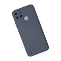 BUĞZ Realme C25y Kılıf Nano İçi Kadife Silikon - Gri