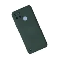 BUĞZ Realme C25y Kılıf Nano İçi Kadife Silikon - Koyu Yeşil
