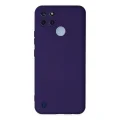 BUĞZ Realme C25y Kılıf Nano İçi Kadife Silikon - Mor