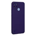 BUĞZ Realme C25y Kılıf Nano İçi Kadife Silikon - Mor