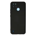 BUĞZ Realme C25y Kılıf Nano İçi Kadife Silikon - Siyah