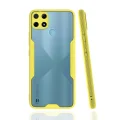 BUĞZ Realme C25y Kılıf Platin Silikon - Sarı