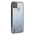 BUĞZ Realme C25y Kılıf Razer Lensli Silikon - Siyah