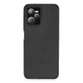 BUĞZ Realme C35 Kılıf Loop Deri Silikon - Siyah