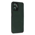 BUĞZ Realme C35 Kılıf Loop Deri Silikon - Yeşil