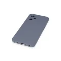 BUĞZ Realme C35 Kılıf Nano İçi Kadife Silikon - Gri